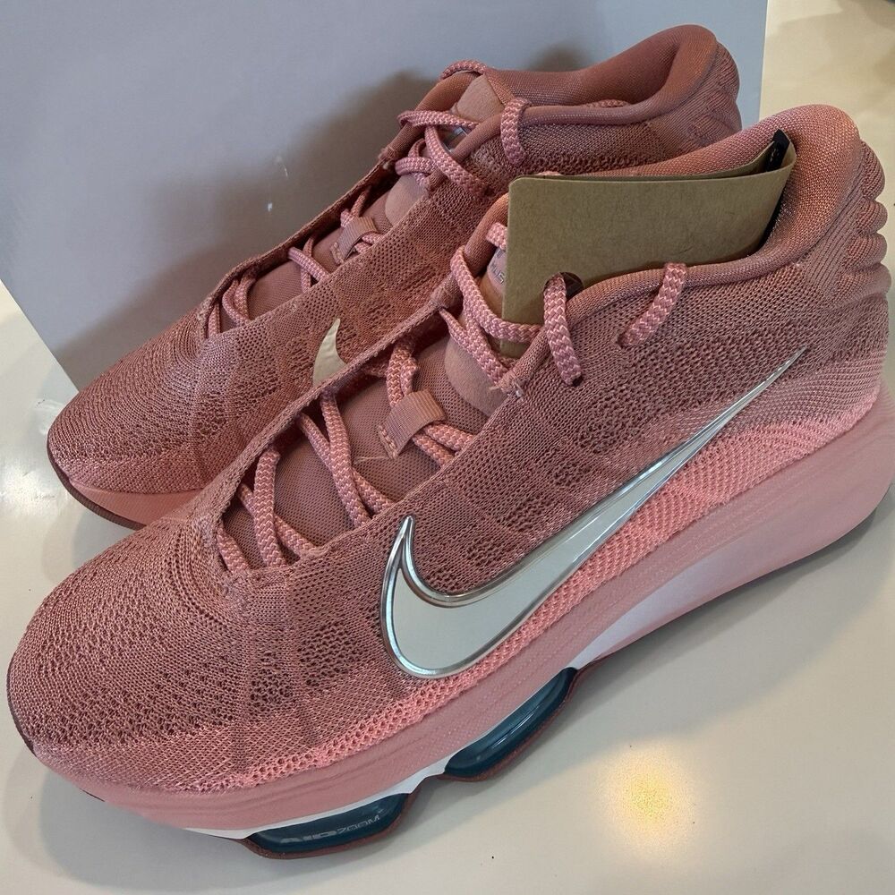 Sz 10 Nike Air Zoom GT Hustle 3 Basketball Red Stardust Limited Rare FV5953-602